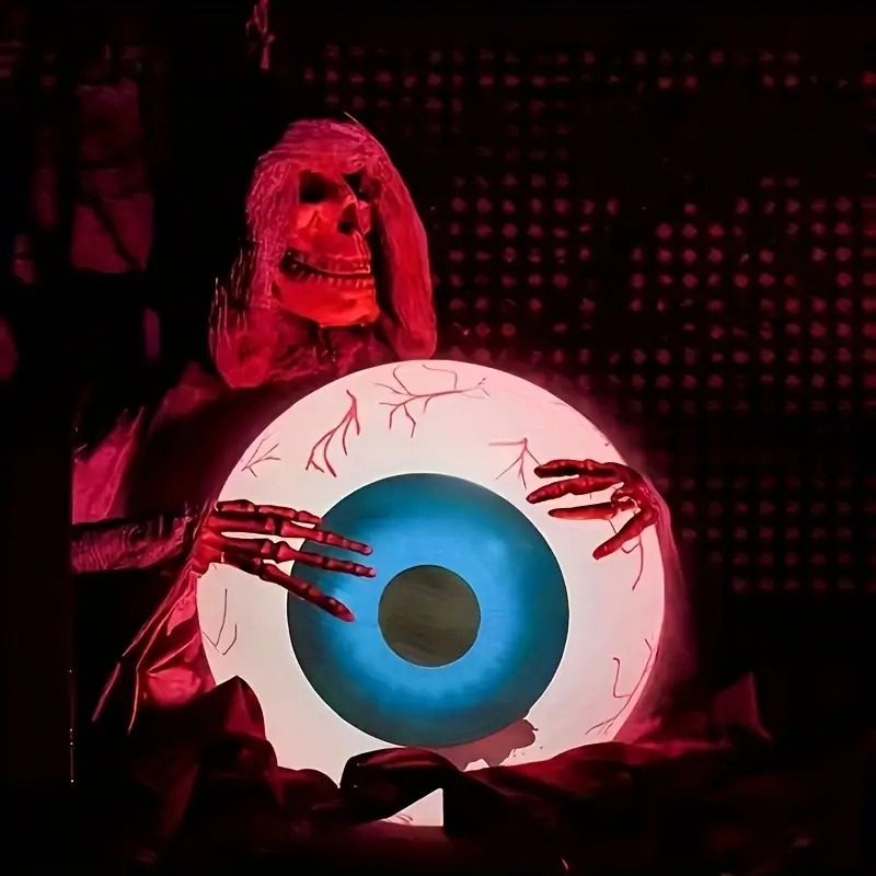 Lighting Decor House - Halloween Inflatable Eyeballs LED Remote Control
