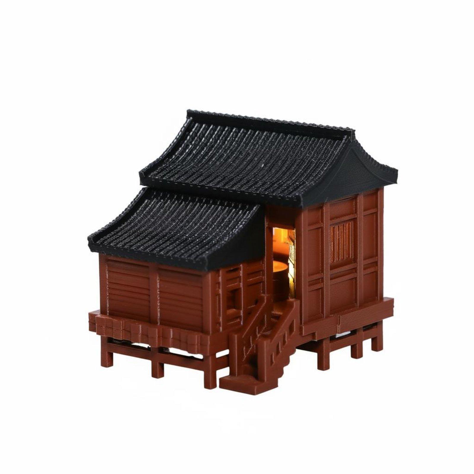 Lighting Decor House - Micro Landscape House Ancient Architecture LED