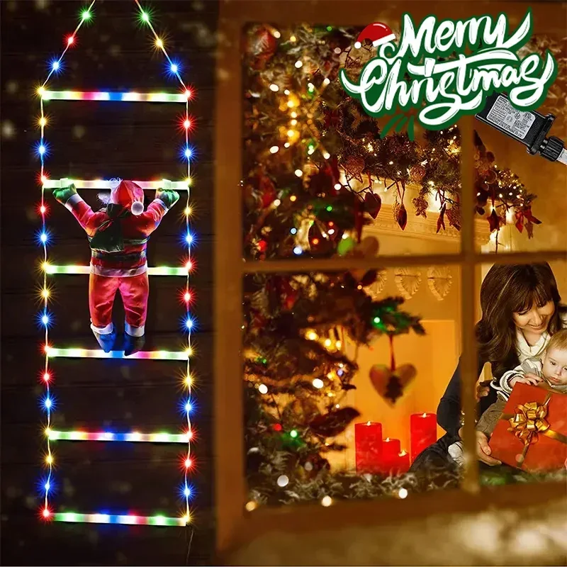 LED Ladder Light for Santa Cla - Home Decor Lighting Tree ulasan dan harga