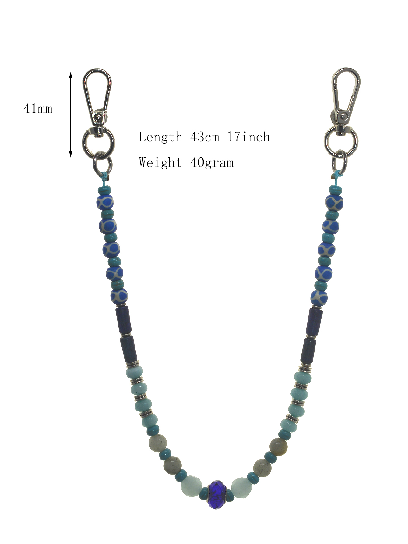 17 inch  blue Lapis lazuli cro - Decor Lighting Phone Number ulasan dan harga