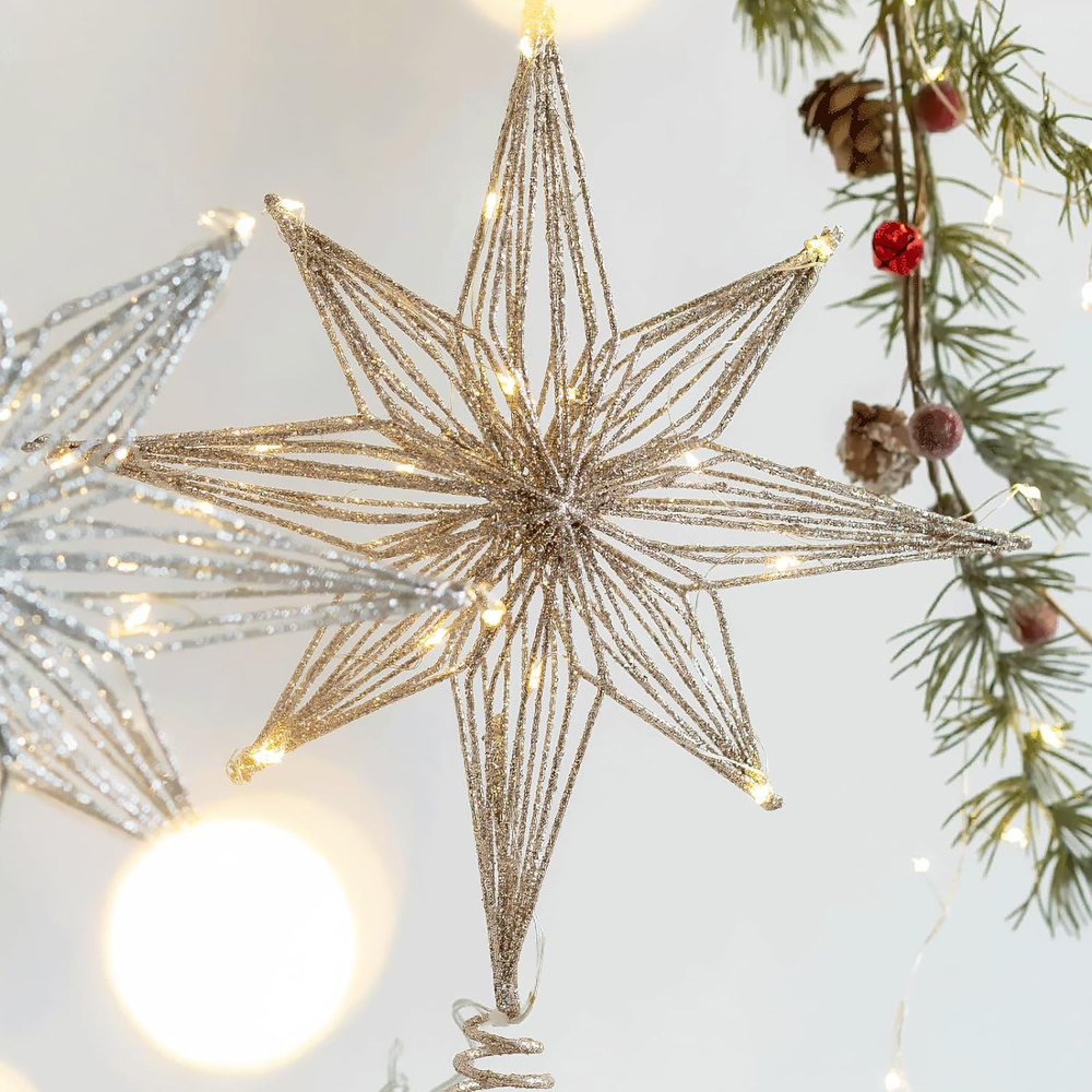 30cm Led Star Christmas Tree T - Home Decor Lighting Tree ulasan dan harga
