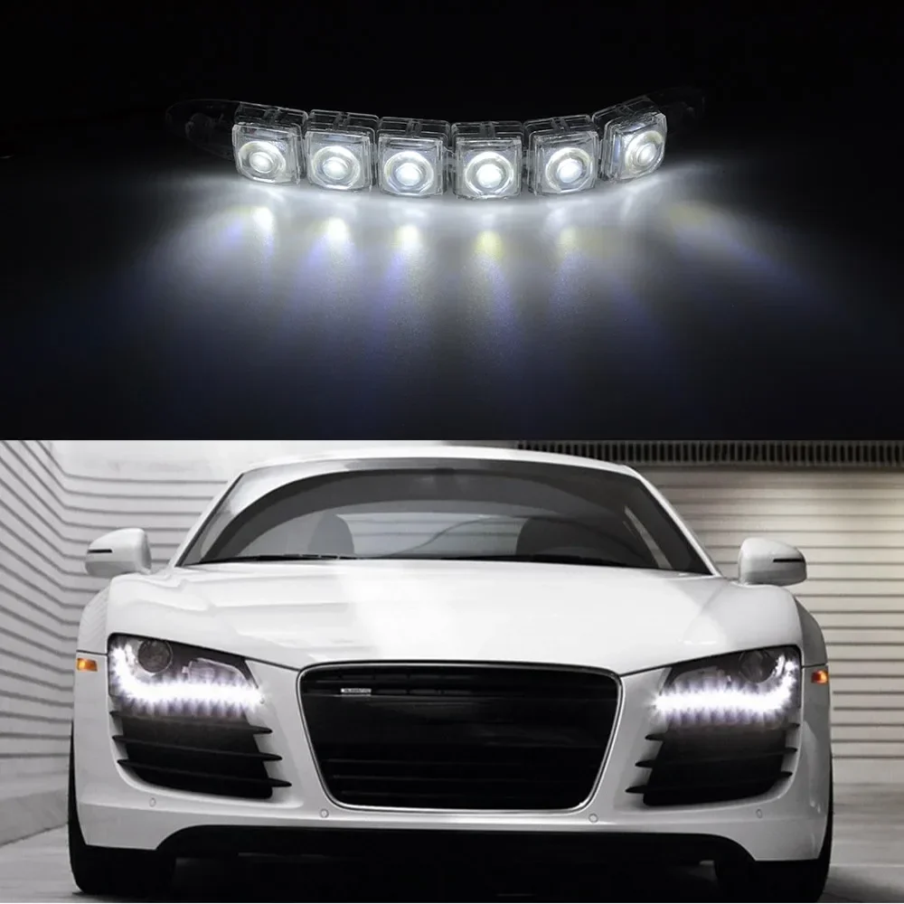 2PCS LED Waterproof DRL Light  - Ambient Led Strip ulasan dan harga