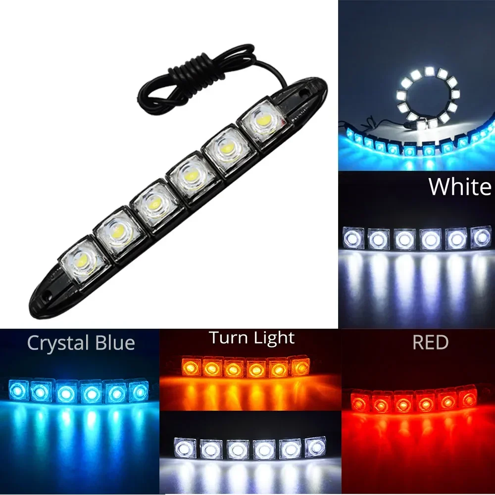 2PCS LED Waterproof DRL Light  - Ambient Led Strip ulasan dan harga