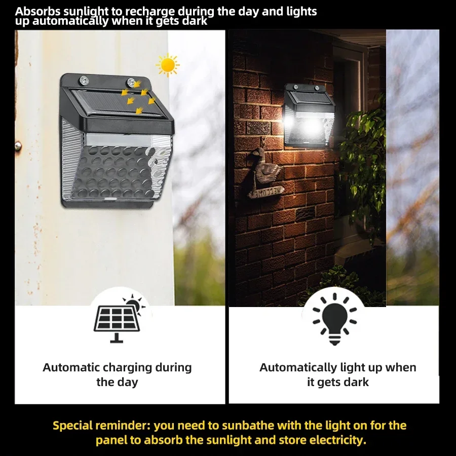 LED Solar Light PIR Motion Sen - Decor Lighting Lamps ulasan dan harga
