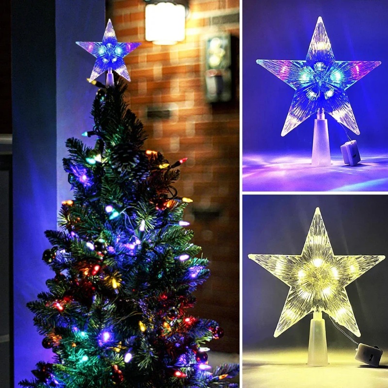 Glowing Christmas 15cm Tree To - Home Decor Lighting Tree ulasan dan harga