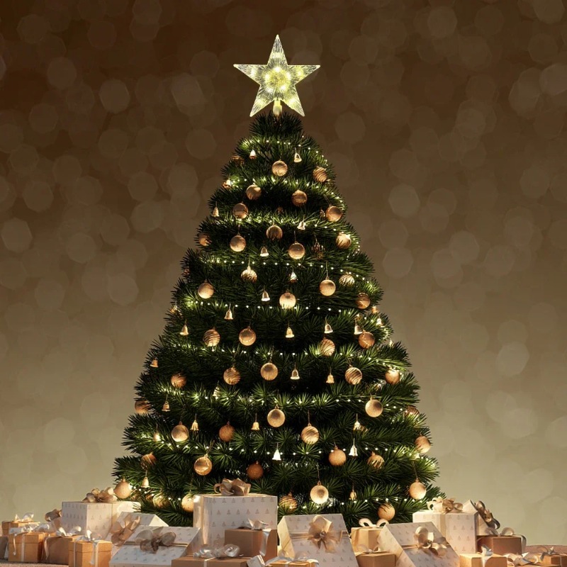 Glowing Christmas 15cm Tree To - Home Decor Lighting Tree ulasan dan harga
