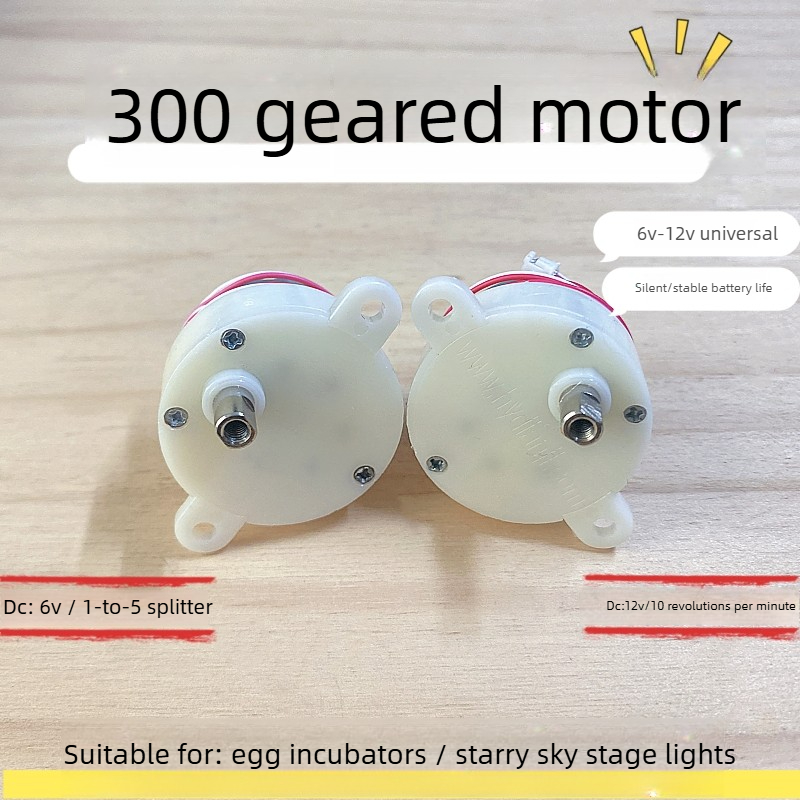 Low Speed DC Gear Motor 6V 12V - Decor Lighting Ie ulasan dan harga