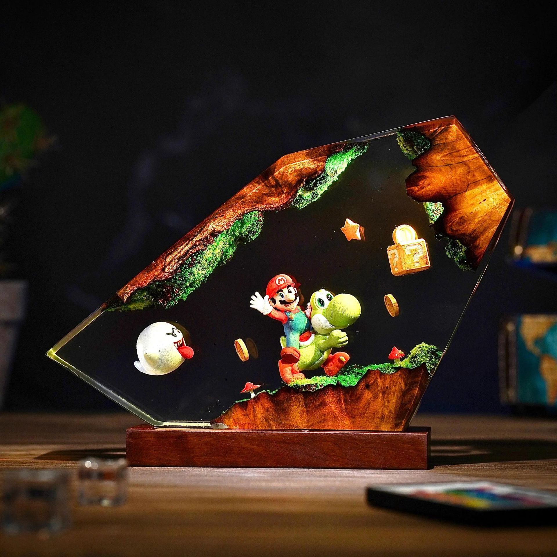 Table Resin Lamp Cartoon Anime - Decor Lighting Table Lamps ulasan dan harga