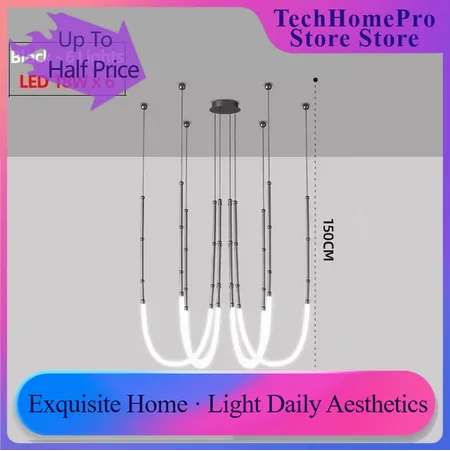TechHPNordic Modern Art Line L - Decor Lighting Online ulasan dan harga
