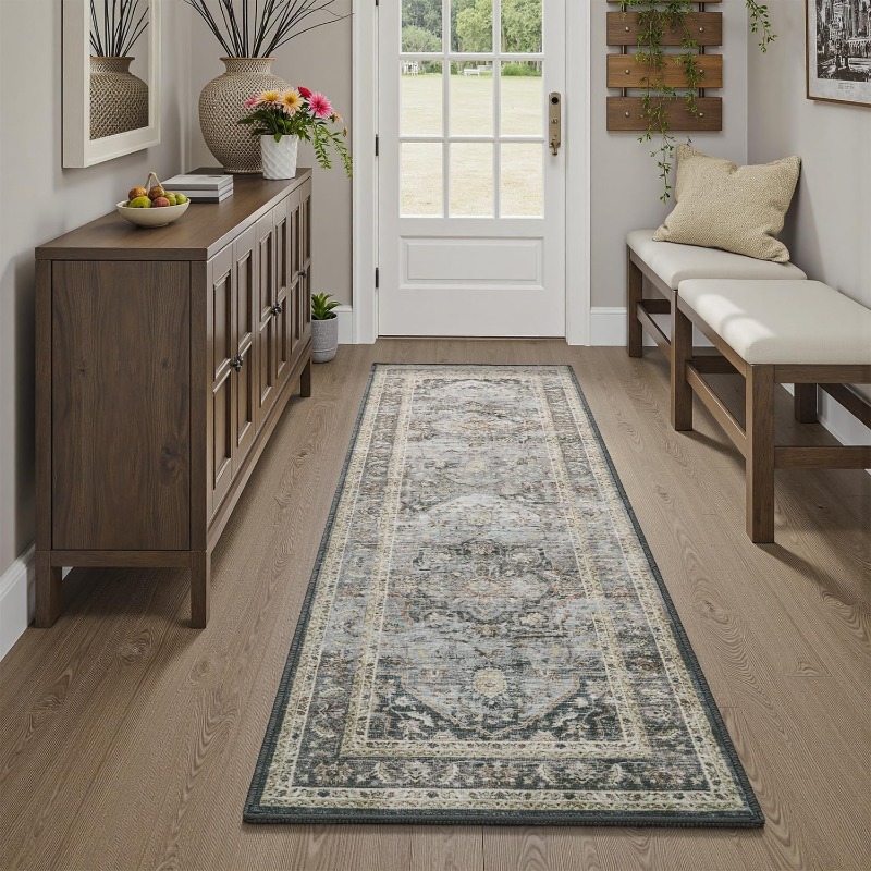 Bohemian Style Runner Rug Retr - Decor Lighting Online ulasan dan harga