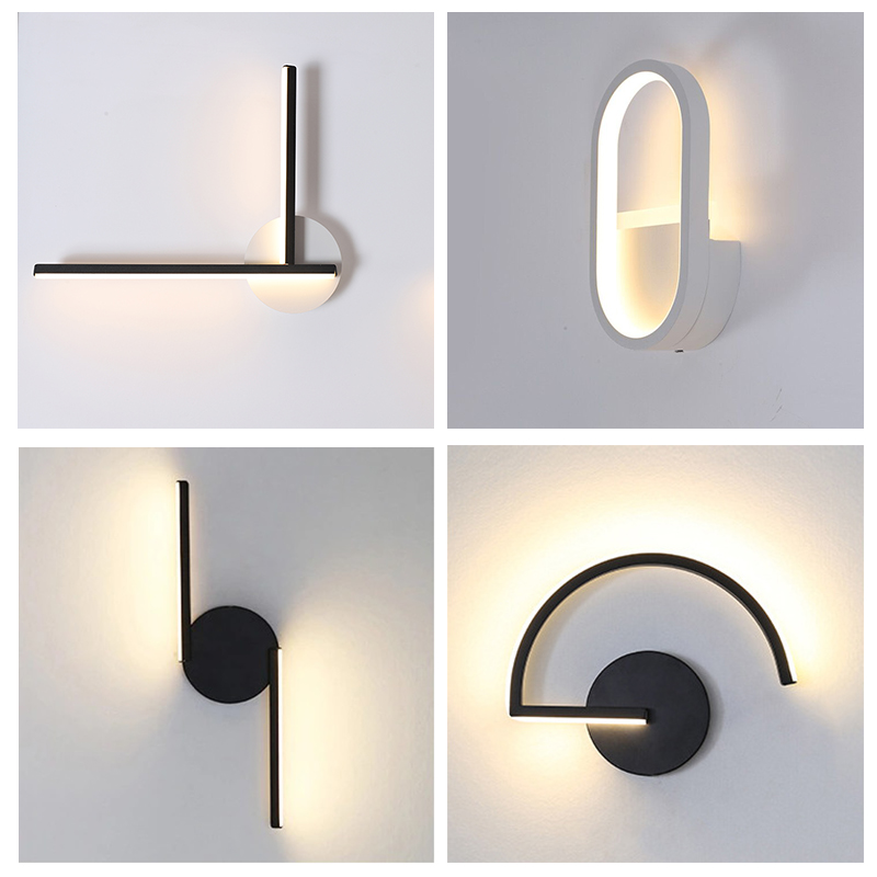 Modern Nordic LED Wall Lamp, M - Decor Lighting Lamps ulasan dan harga