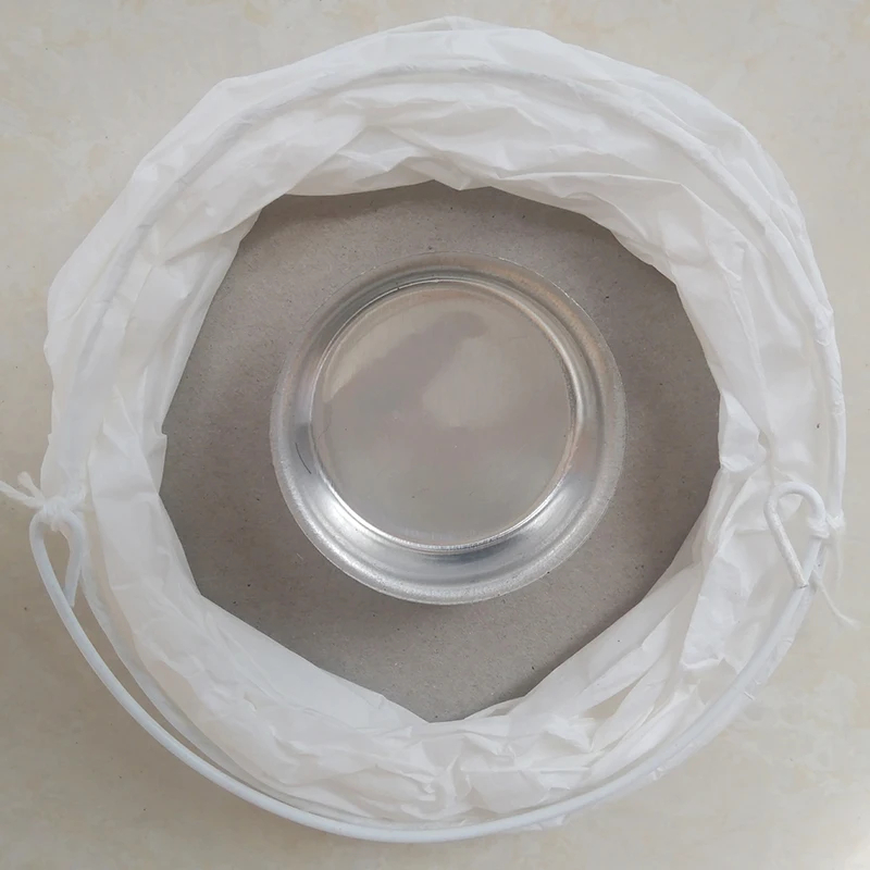 4pcs DIY White Straight Paper  - Lighting Decor House ulasan dan harga