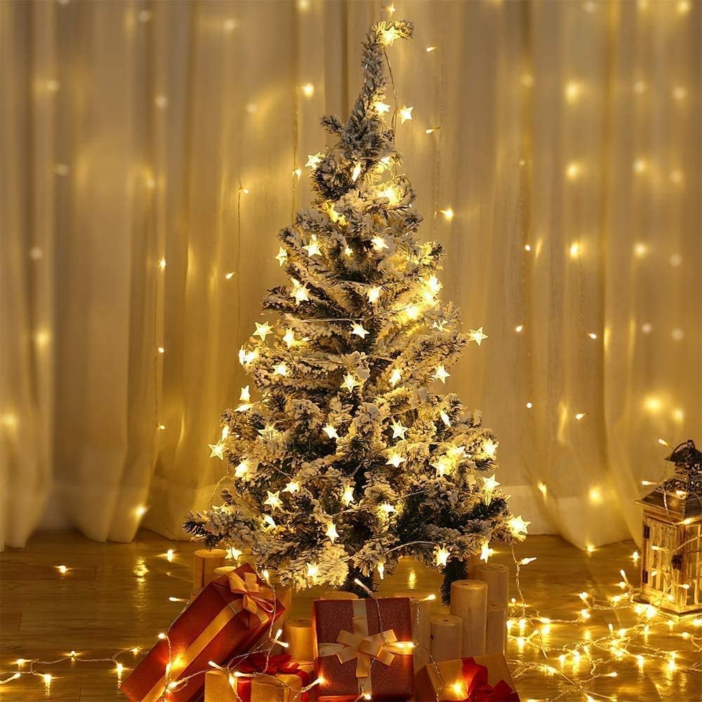 Christmas String Lights LED Ac - Home Decor Lighting Tree ulasan dan harga