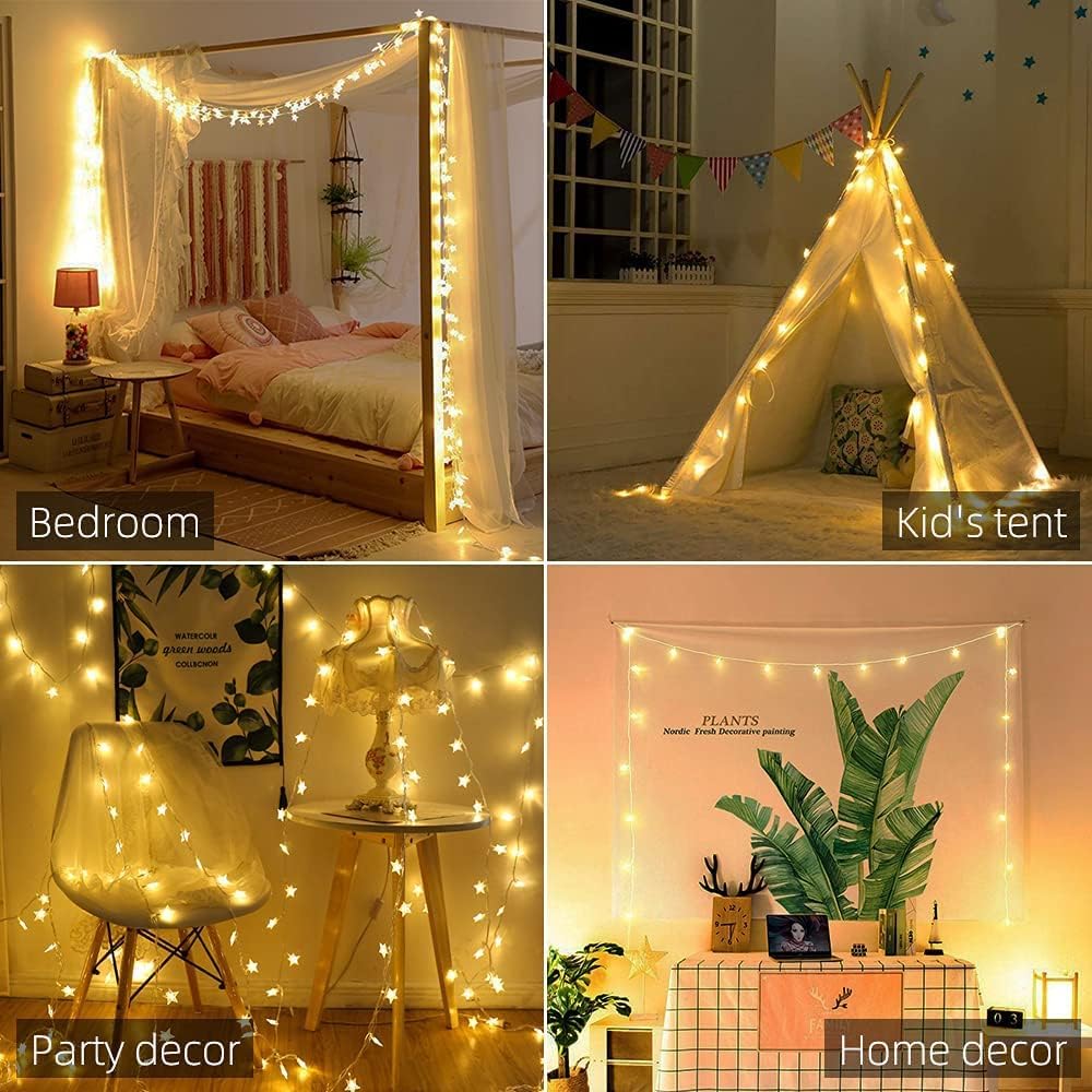 Christmas String Lights LED Ac - Home Decor Lighting Tree ulasan dan harga