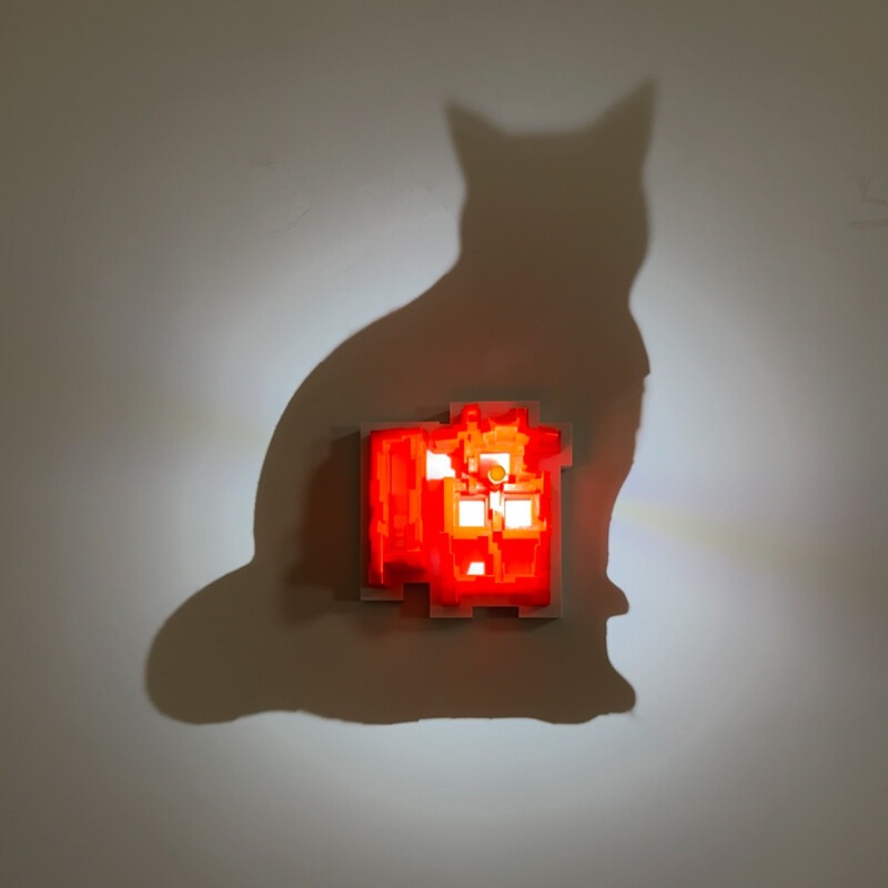 Dropshipping 3D Light Shadow N - Decor Lighting Lamps ulasan dan harga