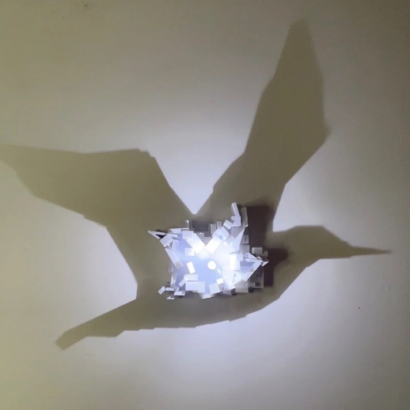 Dropshipping 3D Light Shadow N - Decor Lighting Lamps ulasan dan harga