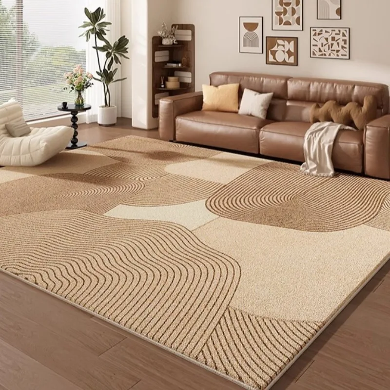 Cream Color Living Room Carpet - Decor Lighting Online ulasan dan harga