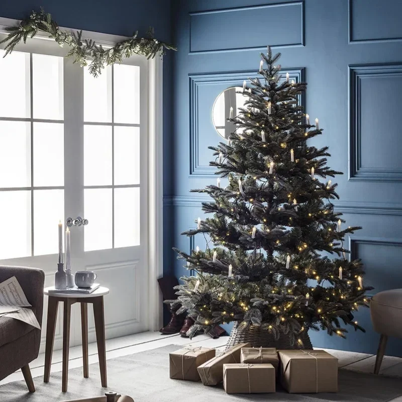 Flameless Taper Christmas Cand - Home Decor Lighting Tree ulasan dan harga