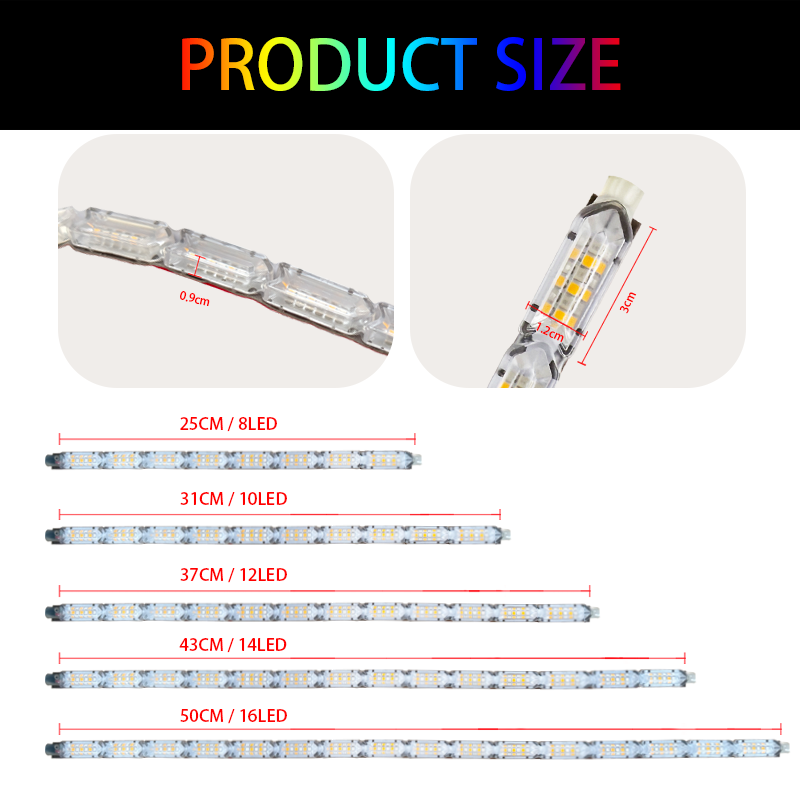 12V Flexible Led Strip DRL Wat - Ambient Led Strip ulasan dan harga