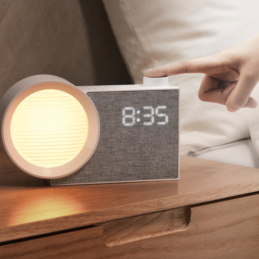 WILIT LED Night Light Alarm Cl - Decor Lighting Lamps ulasan dan harga