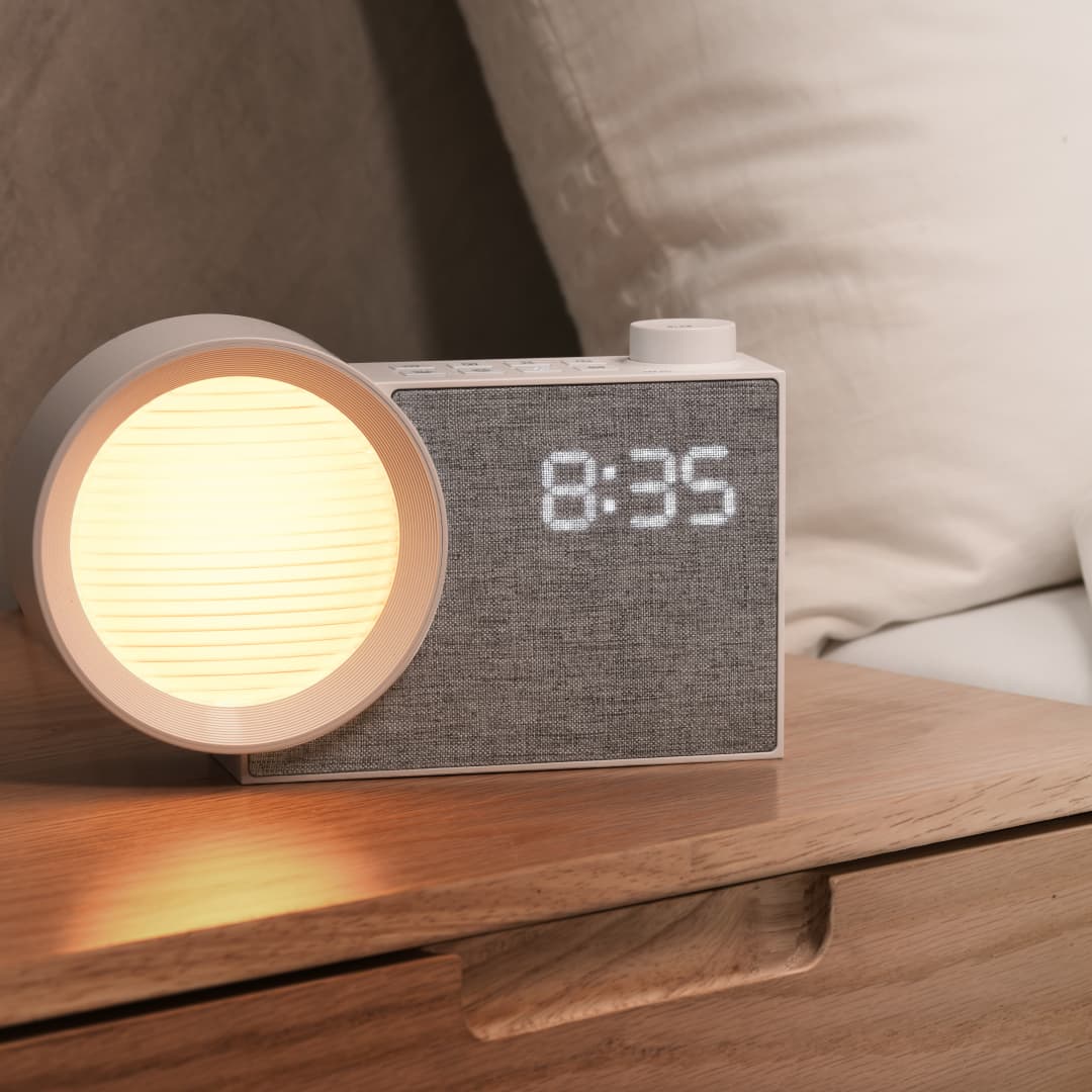 WILIT LED Night Light Alarm Cl - Decor Lighting Lamps ulasan dan harga