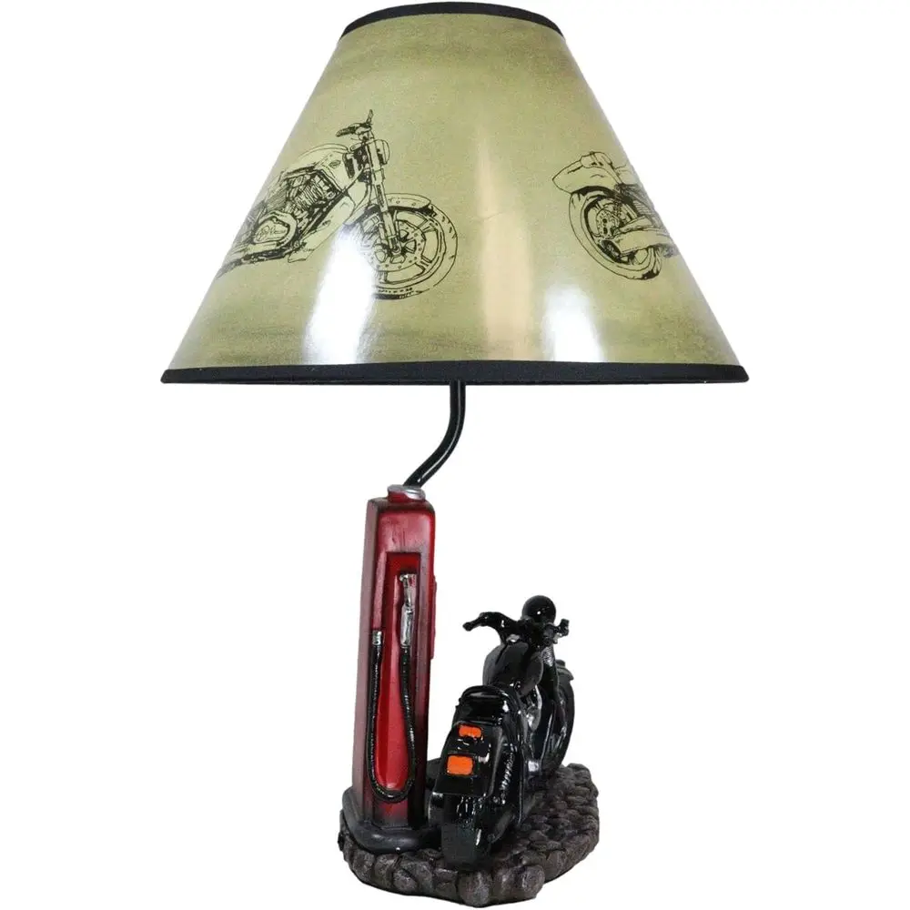 Vintage Retro Black Motorcycle - Decor Lighting Lamps ulasan dan harga