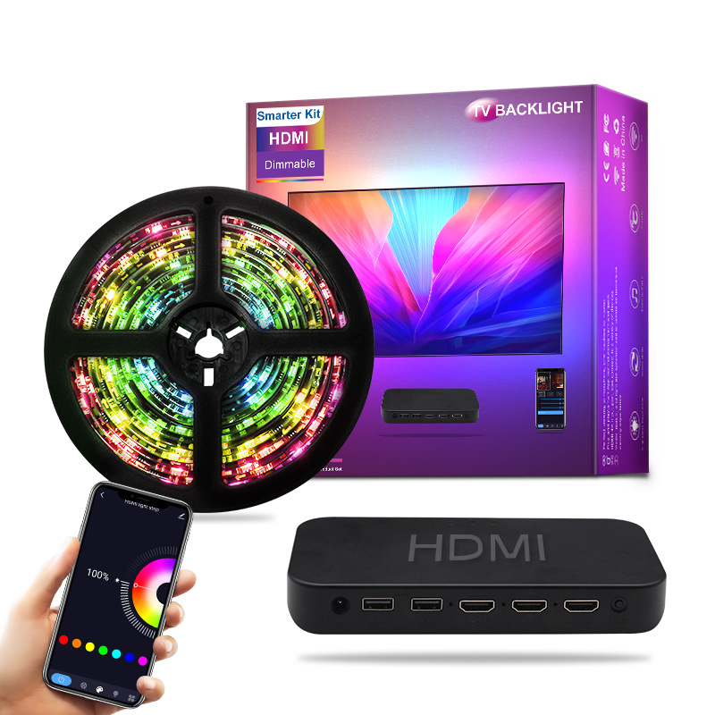 RGBIC Smart Ambient TV Light K - Ambient Led Strip ulasan dan harga