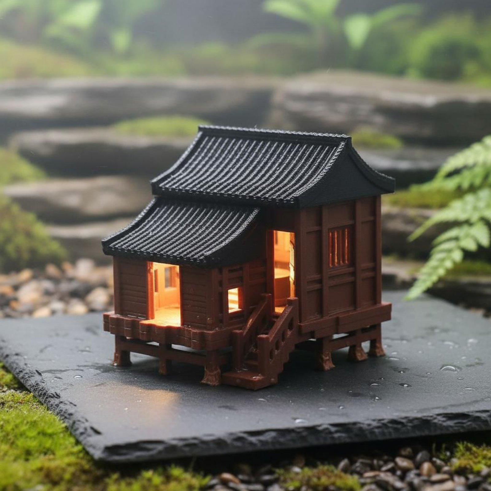 Micro Landscape House Ancient  - Lighting Decor House ulasan dan harga