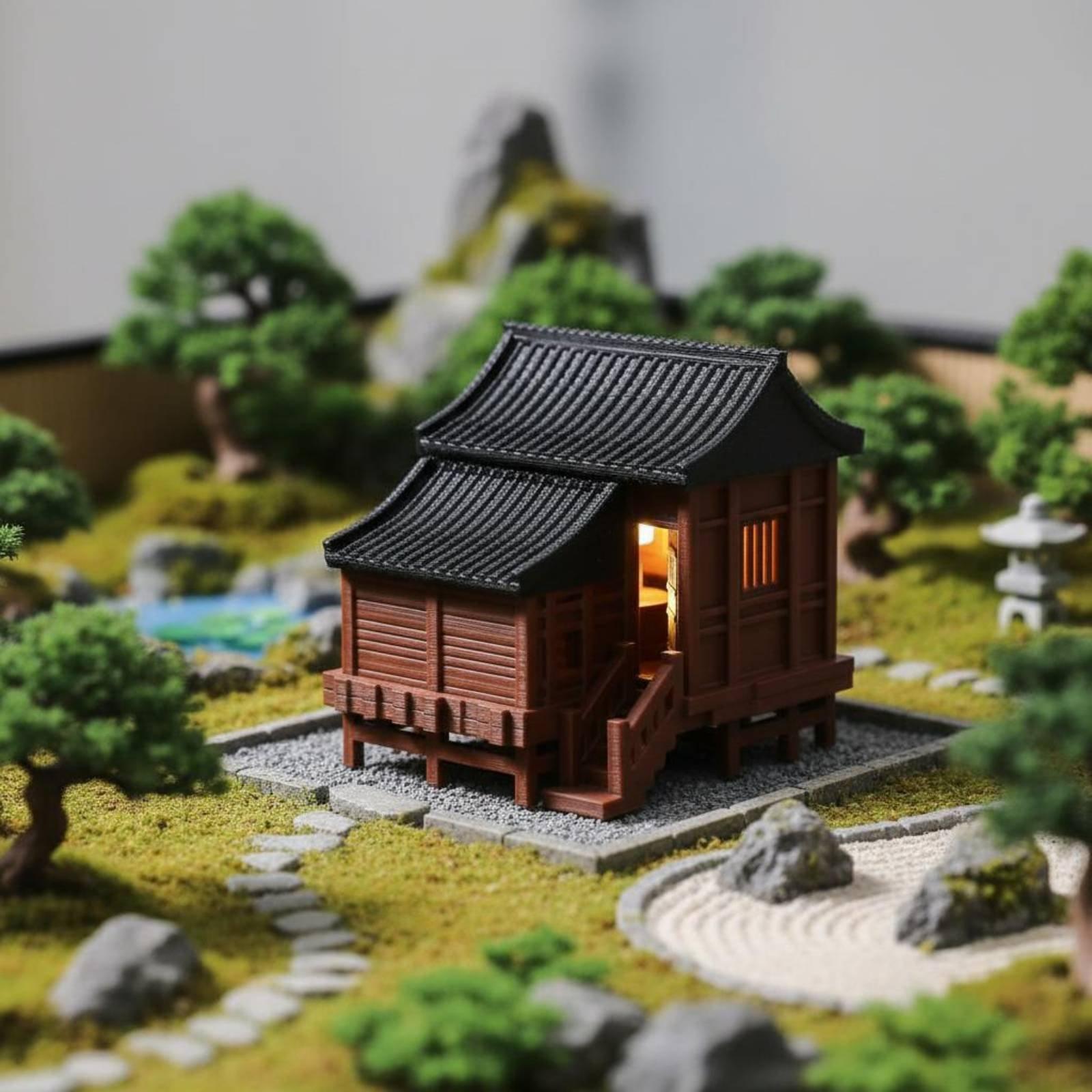 Micro Landscape House Ancient  - Lighting Decor House ulasan dan harga
